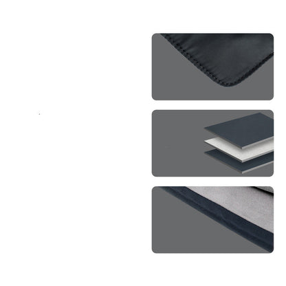 Black and white laptop bag