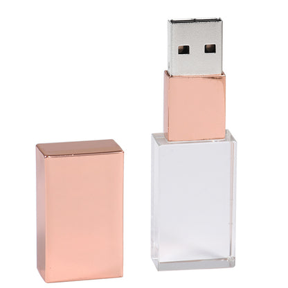 Crystal Transparent USB Flash Drive