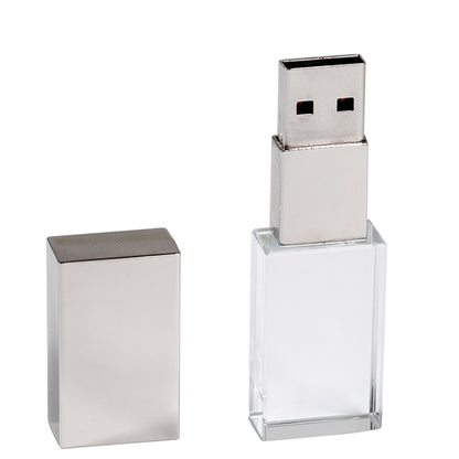 Crystal Transparent USB Flash Drive