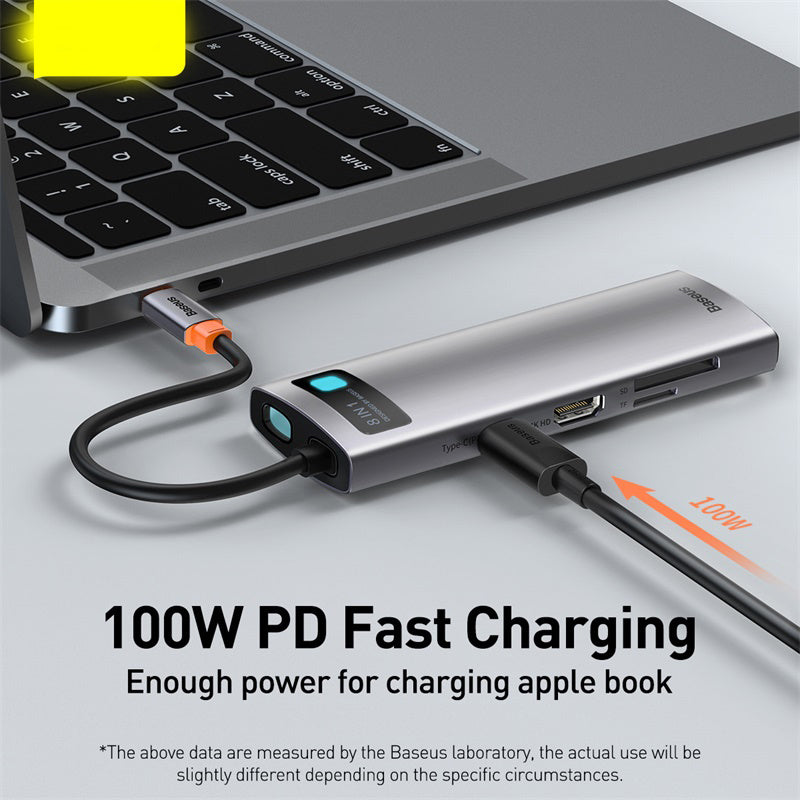 Metal Shimmer 6-in-1 Type-C Hub