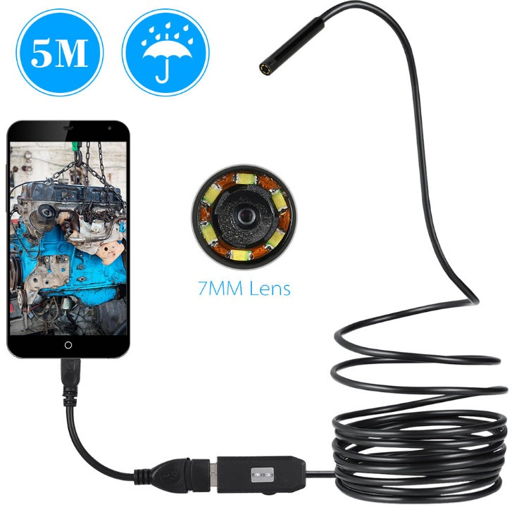 Waterproof USB Endoscope Camera