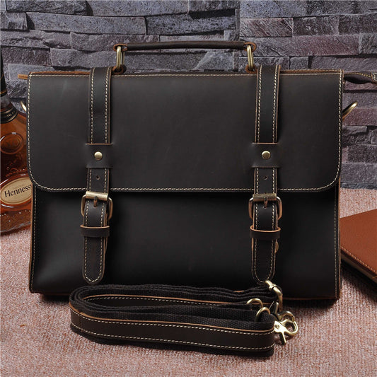 Mens Genuine Leather handbag