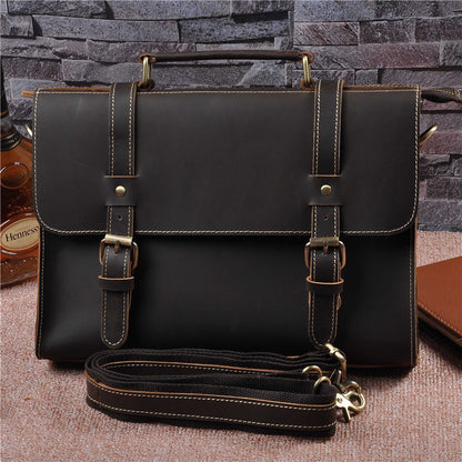 Mens Genuine Leather handbag