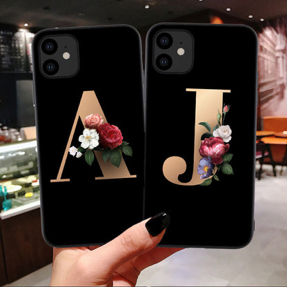 Alphabet Silicone Phone Cases