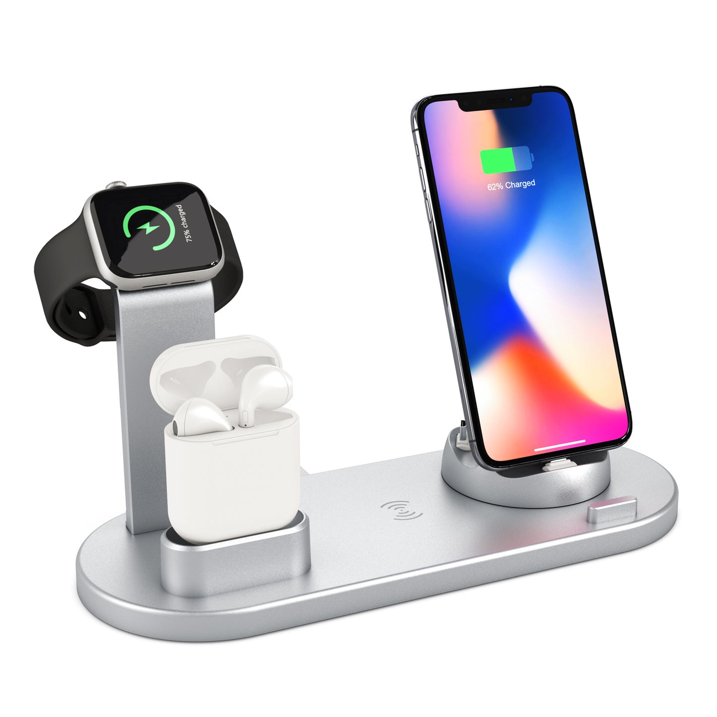 4-in-1 Charging Station For Apple iPhone/Airpods/Watch