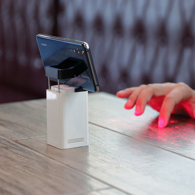 Wireless Projector Phone Keyboard