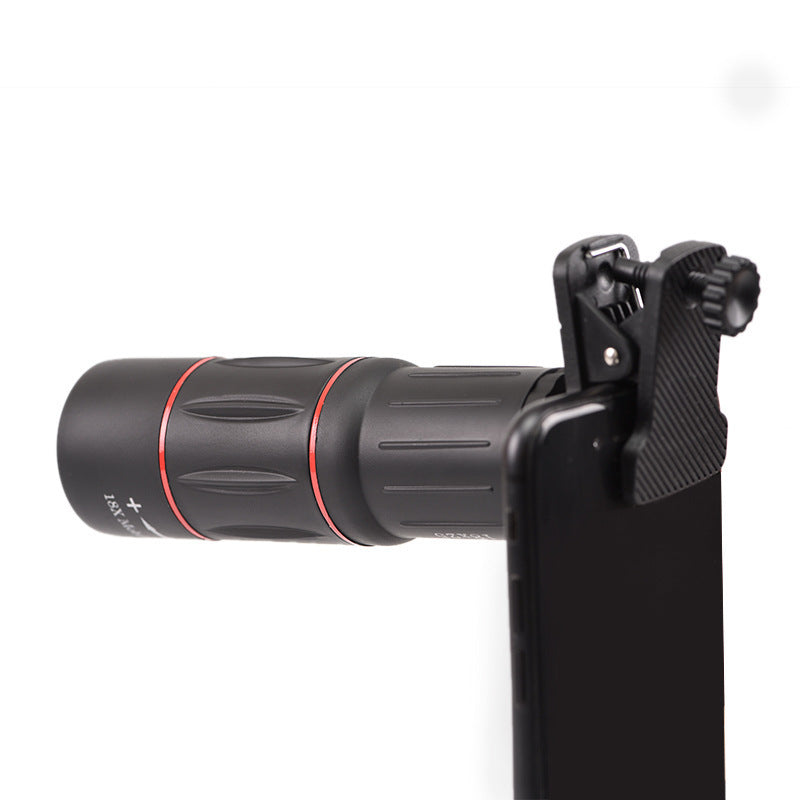 Camera Lens With Tripod