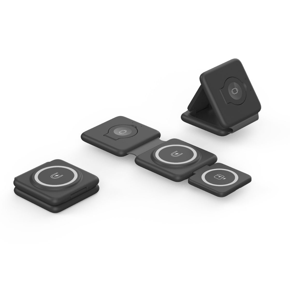 3-in-1 Folding Magnetic  Wireless Charger
