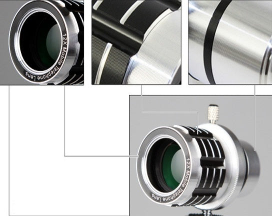 12X Mobile Telescope Camera Lens