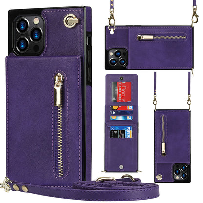 Crossbody Zipper Phone Case