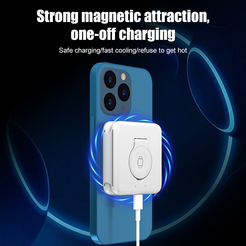 3-in-1 Folding Magnetic  Wireless Charger