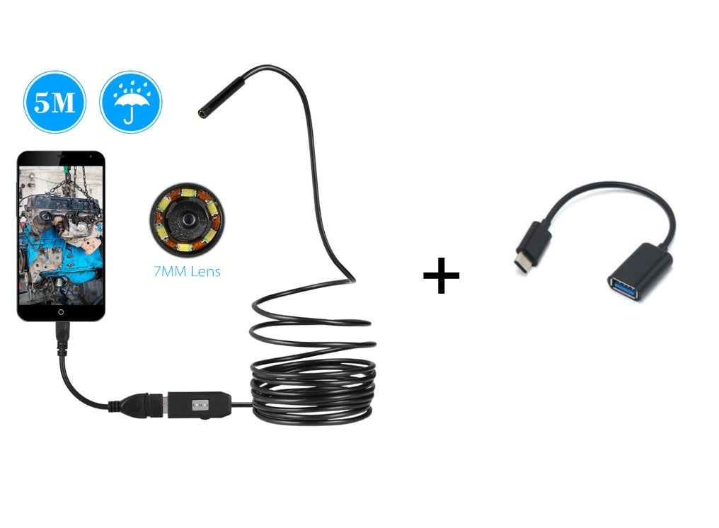 Waterproof USB Endoscope Camera