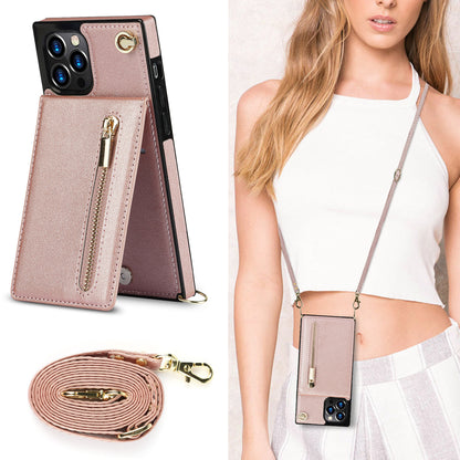 Crossbody Zipper Phone Case