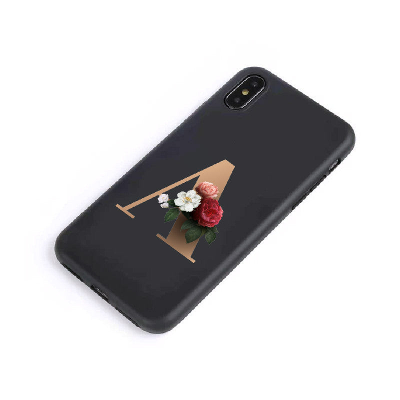 Alphabet Silicone Phone Cases