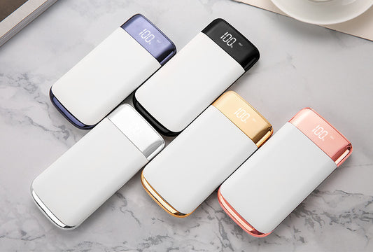 Full Screen Large Capacity Power Bank
