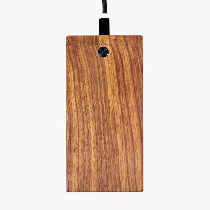 Wooden Fast-Charge Power Bank