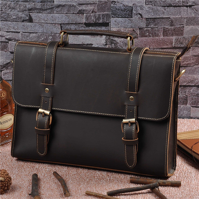 Mens Genuine Leather handbag