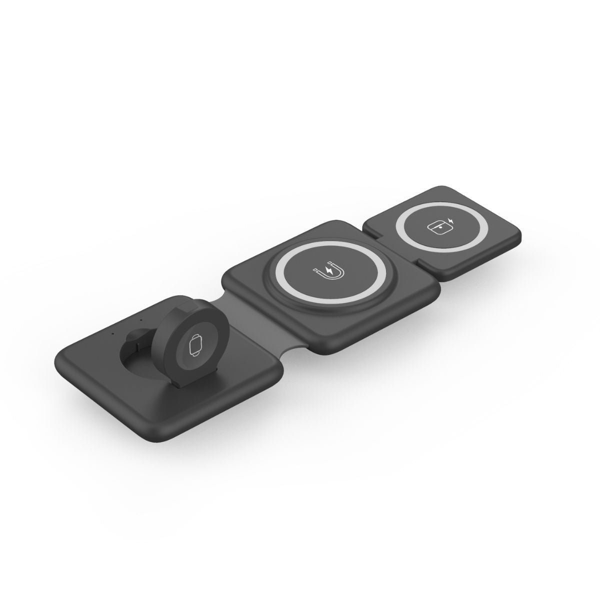 3-in-1 Folding Magnetic  Wireless Charger