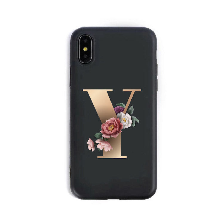 Alphabet Silicone Phone Cases