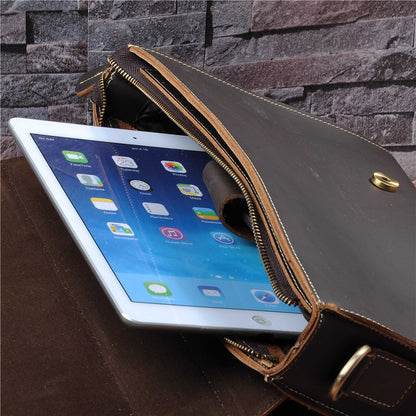 Mens Genuine Leather handbag